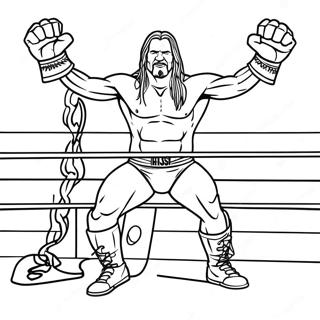 Pagina Para Colorir Da Luta Pelo Campeonato Da Wwe 136952-68615