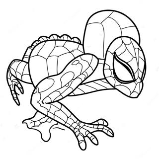 Homem-Aranha Lagarto Páginas Para Colorir