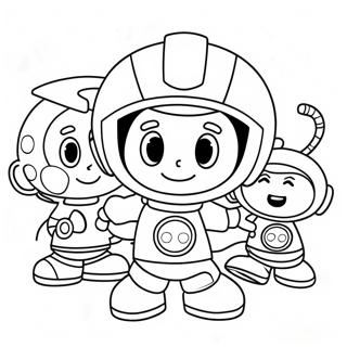 Equipe Umizoomi Páginas Para Colorir