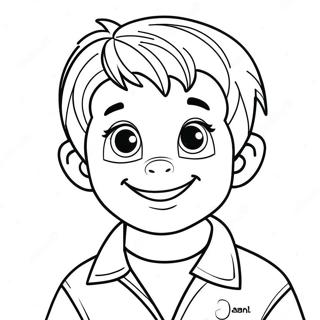 Pagina Para Colorir Do Daniel Feliz 137775-69264