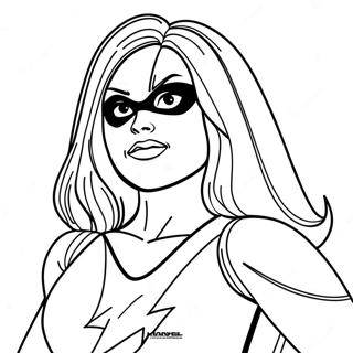 Ms Marvel Páginas Para Colorir