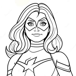 Ms Marvel Pagina Para Colorir 137797-69271