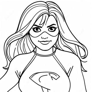 Ms Marvel Pagina Para Colorir 137797-69272