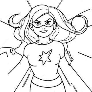 Ms Marvel Com Poderes Cosmicos Pagina Para Colorir 137799-69279
