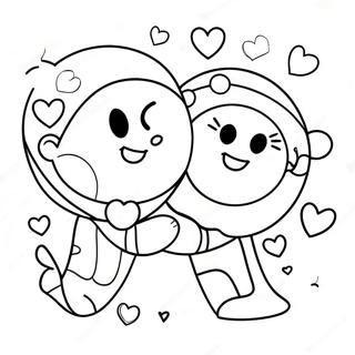 Pagina Para Colorir Colorida Eu Te Amo Irma 138160 69565