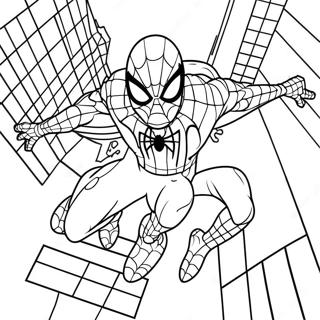 Pagina Para Colorir Do Homem Aranha De Terno Preto Sem Volta Para Casa 138336-69690