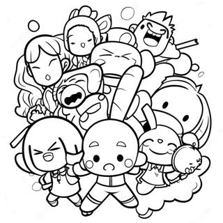 Pagina Para Colorir De Personagens De Danganronpa Em Acao 138568-69878