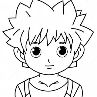 Pagina Para Colorir De Killua 138591-69892