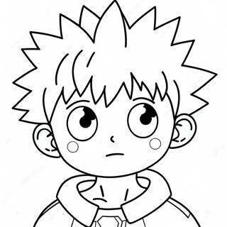 Pagina Para Colorir De Killua Em Acao 138592-69894