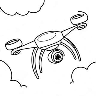 Pagina Para Colorir De Drone Voador No Ceu 138669-69954