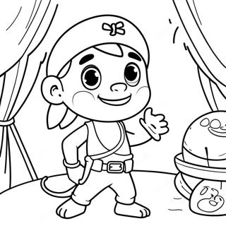 Desenho Para Colorir Do Jake E Os Piratas Da Terra Do Nunca 138897-70130