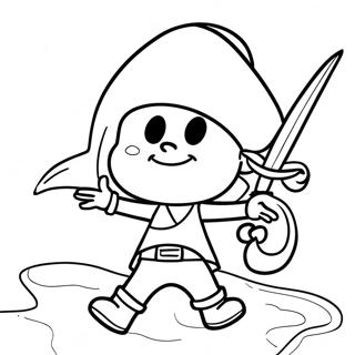 Desenho Para Colorir Do Jake E Os Piratas Da Terra Do Nunca 138897-70132