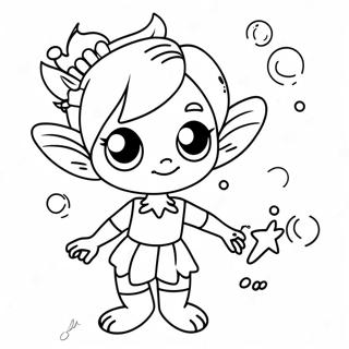 Desenho Para Colorir Da Izzy Com Po Magico De Fada 138899 70139