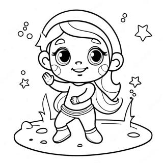 Desenho Para Colorir Da Izzy Com Po Magico De Fada 138899 70140
