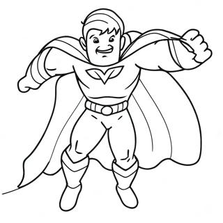 Desenho Para Colorir De Super Heroi 138922-70149