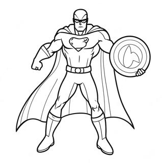 Desenho Para Colorir De Super Heroi 138922-70152