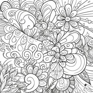 Pagina Para Colorir Com Designs Criativos De Marcadores Posca 139028-70243