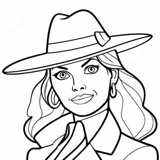 Carmen Sandiego Páginas Para Colorir