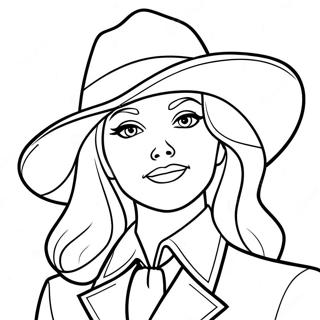 Pagina Para Colorir Da Carmen Sandiego 139051-70252