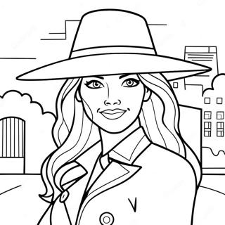 Carmen Sandiego Páginas para Colorir