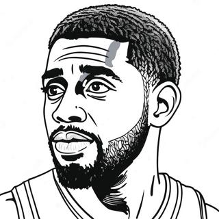 Kyrie Irving Páginas Para Colorir