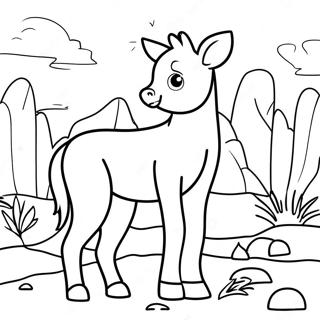 Pagina Para Colorir Dos Animais Coloridos Do Outback 139309-70456