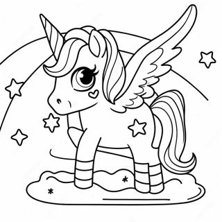 Pagina Para Colorir Do Coco De Unicornio Arco Iris 139361-70493