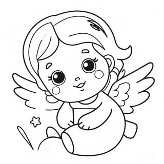 Pagina Para Colorir Pequeno Anjo 139411-70531