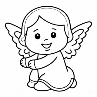 Pagina Para Colorir Pequeno Anjo 139411-70532