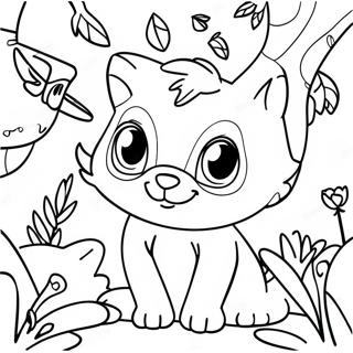 Pagina Para Colorir Animais Vibrantes Da Floresta Tropical 139437-70553