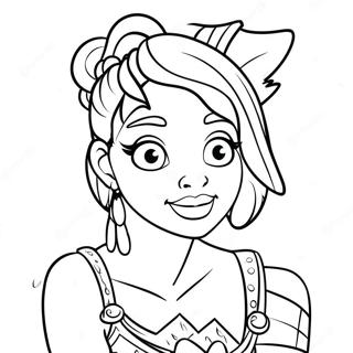 Pagina Para Colorir Da Princesa Disney Punk 139665-70730