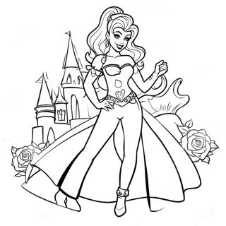 Pagina Para Colorir Da Princesa Disney Punk 139665-70732