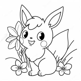 Eevee Páginas Para Colorir