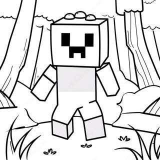 Minecraft Páginas Para Colorir