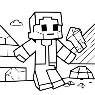 Minecraft Páginas Para Colorir