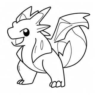 Página Para Colorir De Pokémon Lendário Brilhante Páginas Para Colorir