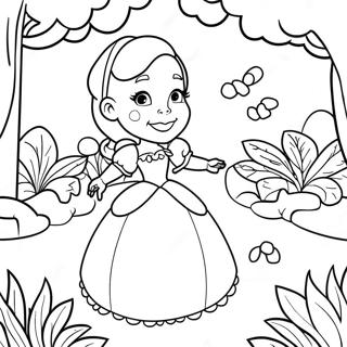 Princesa Disney Páginas Para Colorir