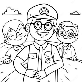 Blippi Páginas Para Colorir