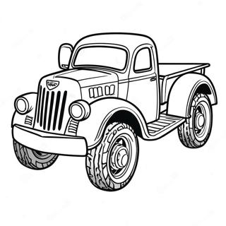 Pagina Para Colorir De Caminhao Hot Wheels Vibrante 17626-3864