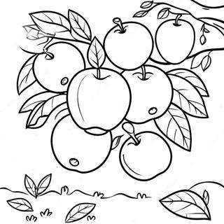 Pagina Para Colorir De Macieira Com Macas Maduras 18255-3999