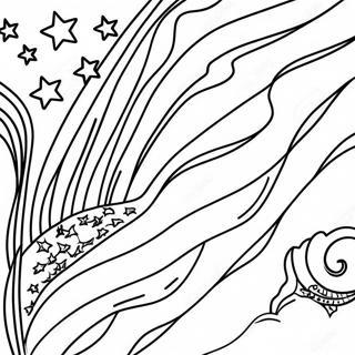 Bandeira Americana Acenando Pagina Para Colorir 19078-4167