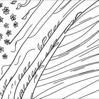 Bandeira Americana Vintage Pagina Para Colorir 19079-4172