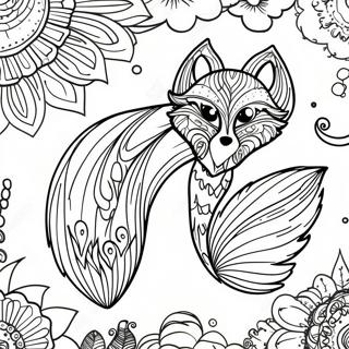 Pagina Para Colorir De Caudas De Raposa Fantastica 19262 4210