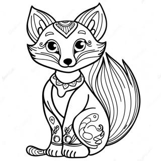 Pagina Para Colorir De Caudas De Raposa Fantastica 19262 4212