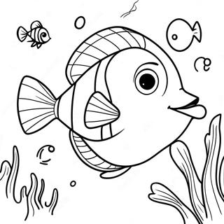 Pagina Para Colorir De Dory Procurando Nemo 19356-4226