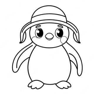 Pinguim Páginas Para Colorir