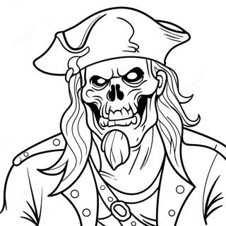 Pirata Zumbi Pagina Para Colorir 20267-4423