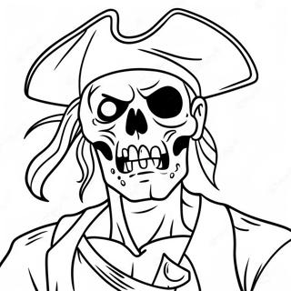 Pirata Zumbi Pagina Para Colorir 20267-4424