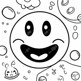 Pagina Para Colorir De Emoji Sorridente 21292-4641