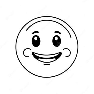 Pagina Para Colorir De Emoji Sorridente 21292-4644